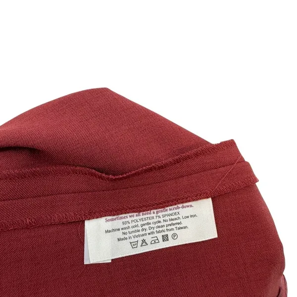 M.M.LaFleur Emily Square Neck A-Line Work Dress Brick Red NWT Size 0 - Image 12