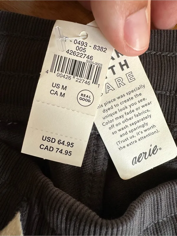 Aerie Soft Landing Wide Leg Pull On Trouser NEW Womens Medium - Image 6