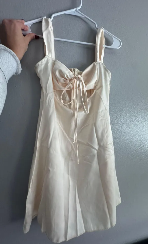 Champagne Mini Dress - Image 2