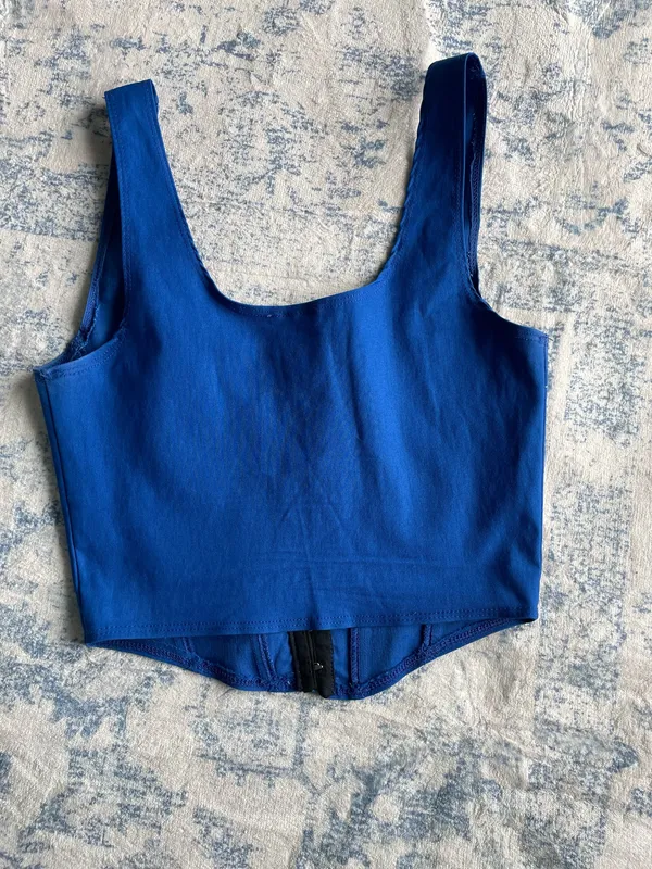 Windsor Royal blue corset top - Image 3