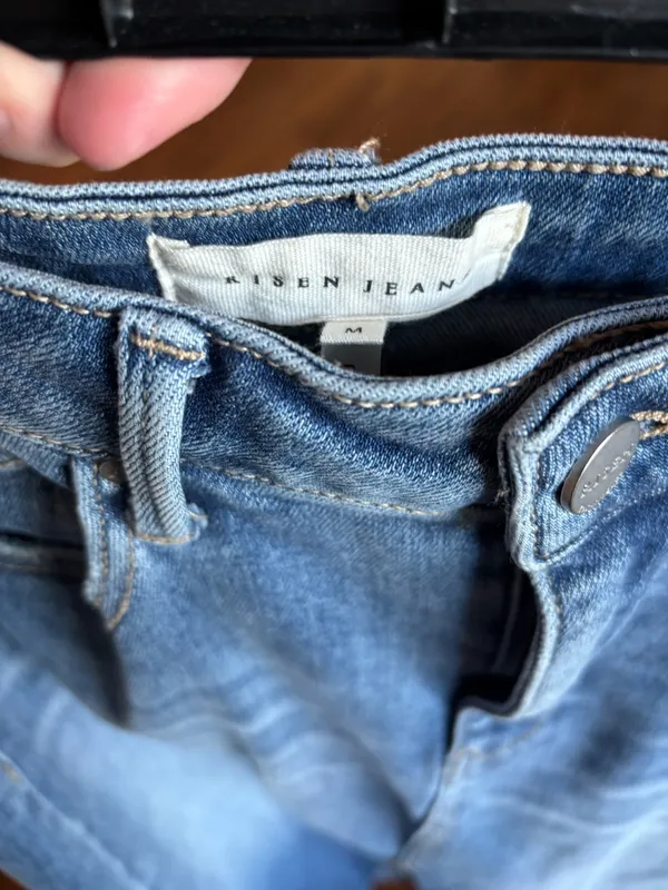 Denim Risen Skirt - Image 6