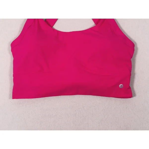 Halara Criss Cross Back Sports Bra Size Large Pink Workout Athletic Fitness Gym - Image 6