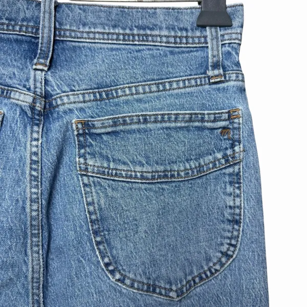 Madewell Women's 11" High Rise Flare Jeans 28 Erickson Wash 70s Retro Minimalist - Image 9