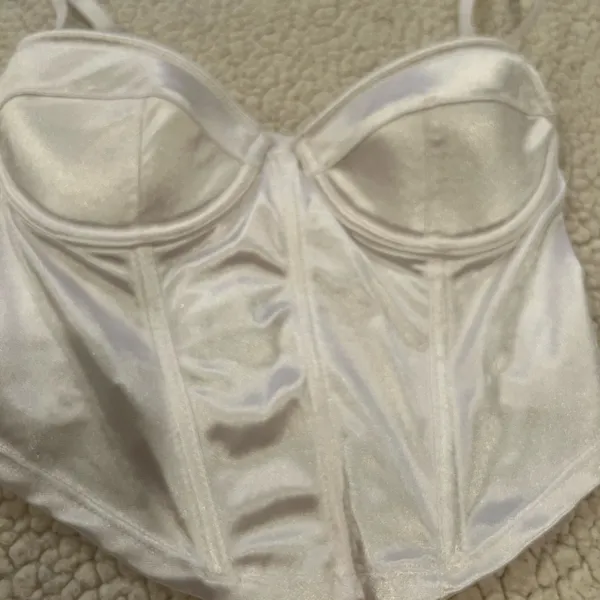 White corset top Size M - Image 2