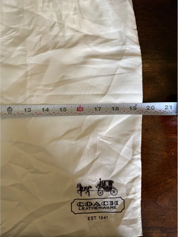 Coach Dust Bag Drawstring Storage Bag - Image 6
