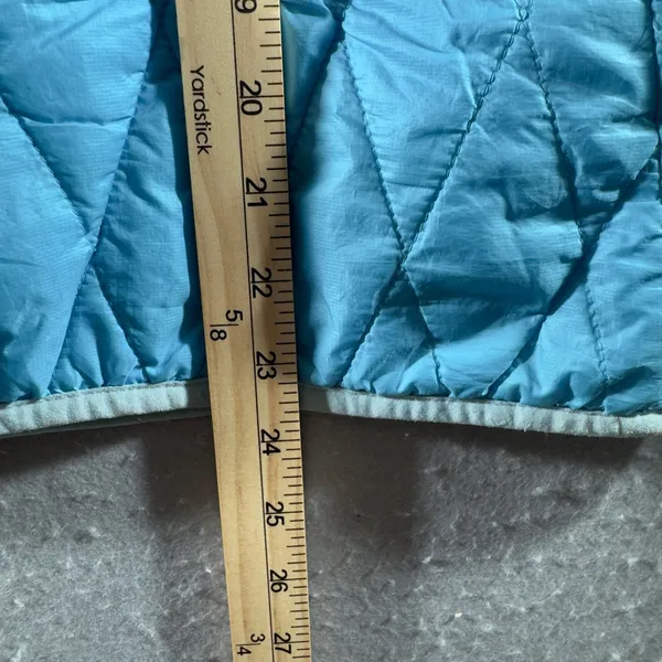 3008 | Patagonia Nano Puff Quilted Pullover Jacket Blue Women M - Image 4