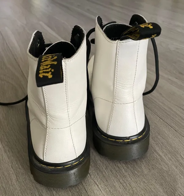 Dr. Martens White Boots - Image 7