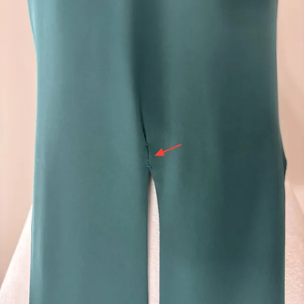 The Impeccable Pig Dress Green Halter Keyhole Mini Flowy Shift Wedding Party M - Image 6