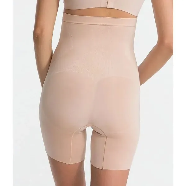 ✨Spanx OnCore High-Waisted Mid-Thigh Cream Sz M Shaper✨ - Image 3