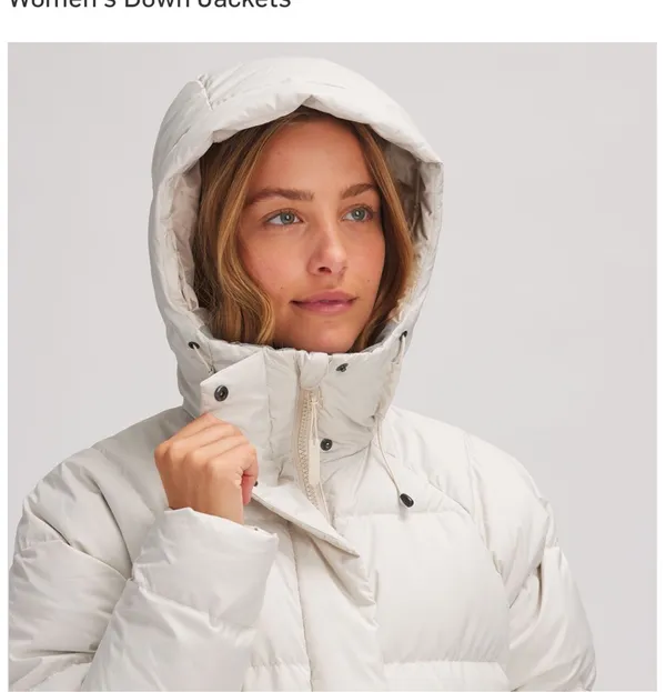 Backcountry Raglan allied down parka White Size M - Image 7