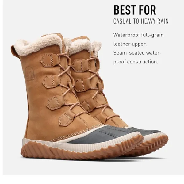 ‎NIB Sorel Women's Slouch Boots Duck size 5 - Image 3