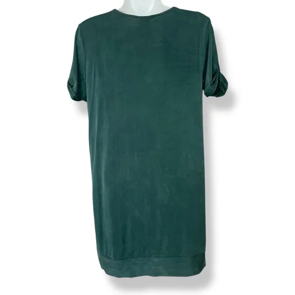 Anthropologie Dolan Tunic Dress Green Short Sleeve Soft Shift‎ XSP XS Petite - Image 5