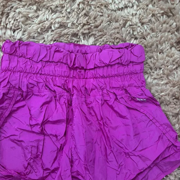 Magenta Free People Way Home Shorts - Image 2