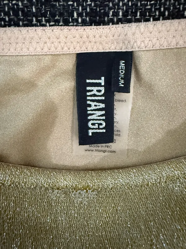 Triangl swim bottoms Gold - Image 3