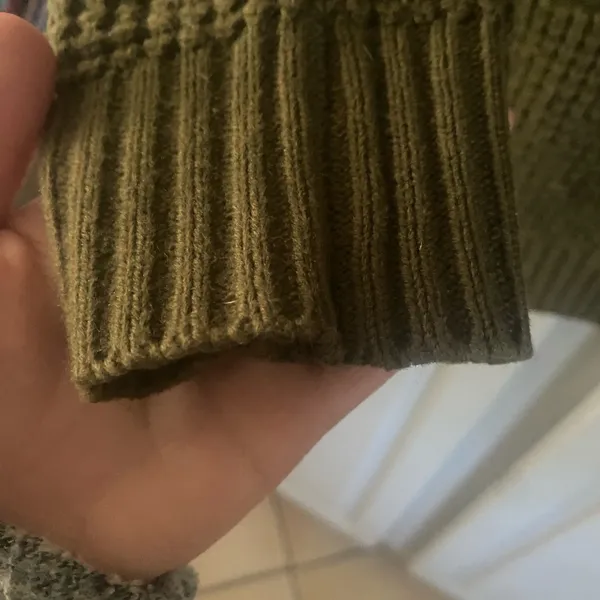 Forever 21 Olive Green Cardigan - Image 6