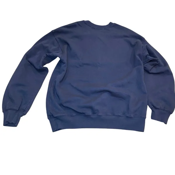 DAYDREAMER Bon Voyage BF Sweatshirt in Washed Indigo, Size Small New without Tag - Image 15