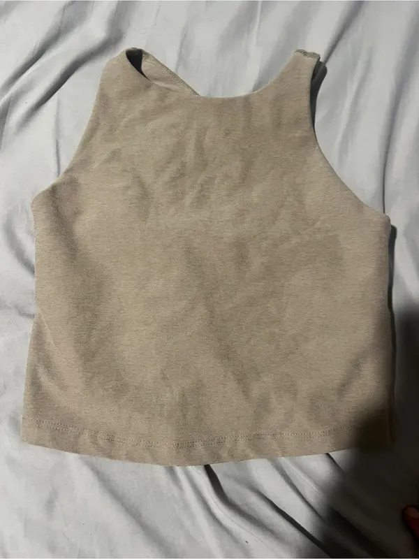 Beyond yoga spacedye Sleeveless Crop Tank Top - Beige - Image 5