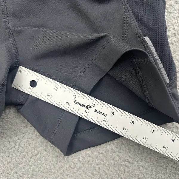 Athleta Low Rise Bike Shorts 4" Gray Athletic Athleisure Workout Women's Small - Image 9