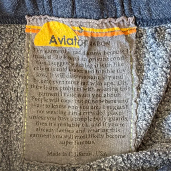 Aviator Nation Rainbow Stripe Sweatpants - Image 2