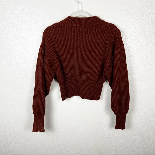 ASTR The Label Regis Mock Neck Sweater Wool Blend Size XS - Image 5