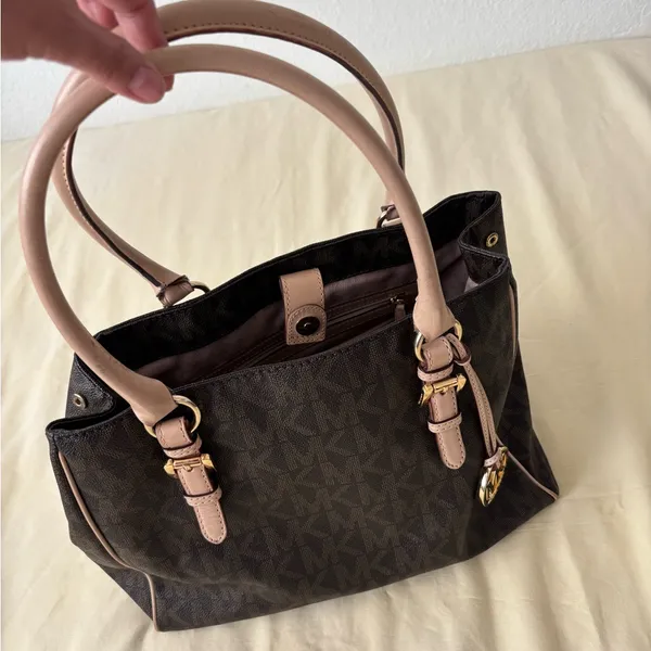 Michael Kors Brown Designer Tote Bag - Image 13
