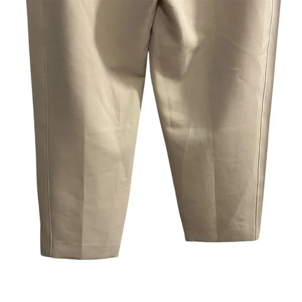 Abercrombie & Fitch Women's Size 18 Beige Chino Pants‎ Tapered Leg - Image 10
