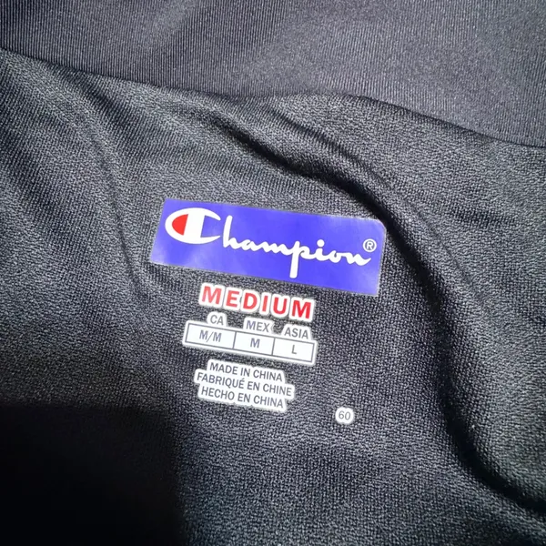 Champion Womens Camo Running Shorts Black Grey Athletic Gym Medium NEW - Image 5