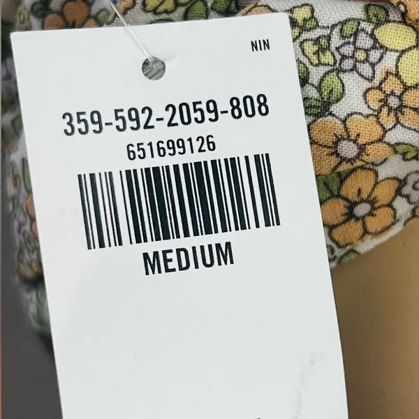 Hollister women’s bohemian sexy maxi floral print dress size Med NWT - Image 9