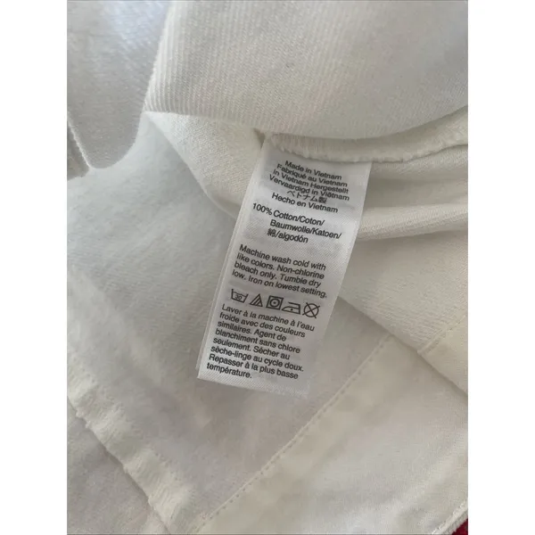 J.Crew‎ Button-Back Shift Dress Womens Size 00 White Denim Mini Rush Sorority - Image 8