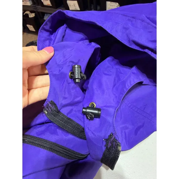 LL Bean Anorak Pullover Women XL Purple Vintage 90s Y2K Gorpcore - Image 11