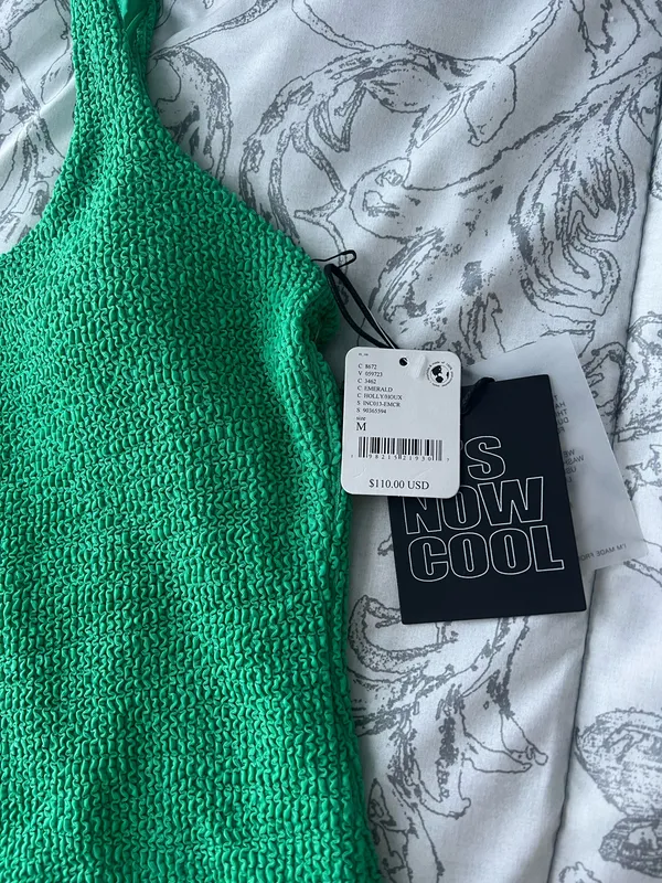 Free people it’s now cool textured swimsuit NWT - Image 5