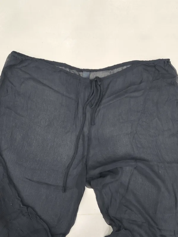 Skims Black Cover-ups Sheer Pants Size S - Image 5