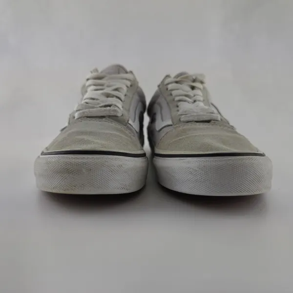 Vans Old Skool Shoes Mens 7.5 Womens 9 Gray/White Skateboard Sneakers‎ - Image 6