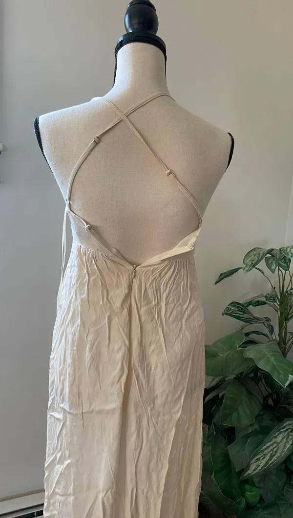 Lulus Crotchet Detail Maxi Dress - Image 5