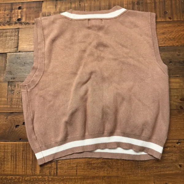 SUPERDOWN Bonnie‎ Varsity Sweater Vest - Image 4