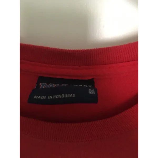 MV Sport Men's Short Sleeve T-Shirt HARDCORE MARINE CORPS Size Medium Red Tee - Image 5