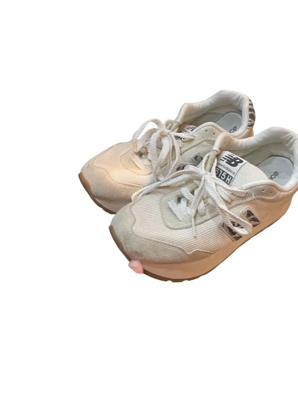 New Balance 515 H WL515HDD wms white gray suede walking running sneakers sz 9.5W - Image 12