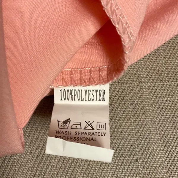 Women's Pink Button Down Shirt - Image 6