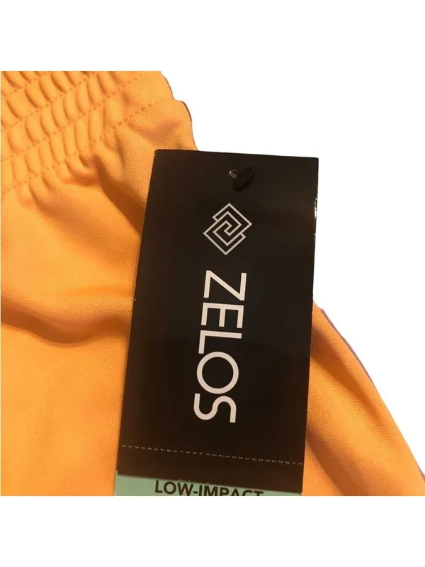 Zelos Low Impact 4.5” Athletic Shorts, Melon and Purple, Size 1X NWT - Image 4