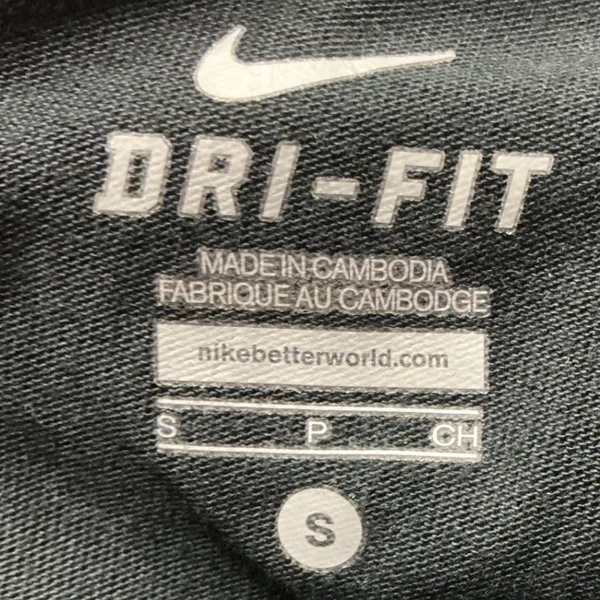 Nike Dri-FIT Womens Black High Waisted Foldover‎ Yoga Training Shorts Small - Image 10