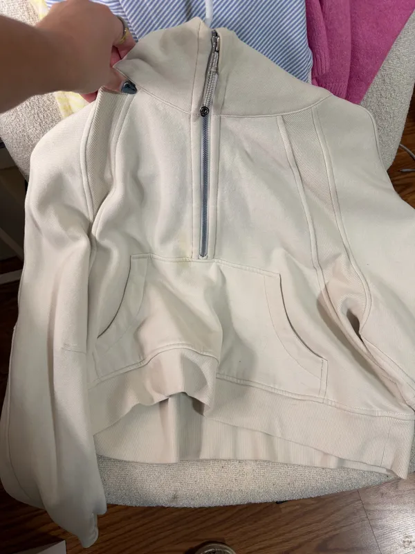 Lululemon Scuba Half-Zip Hoodie M/L - Image 2