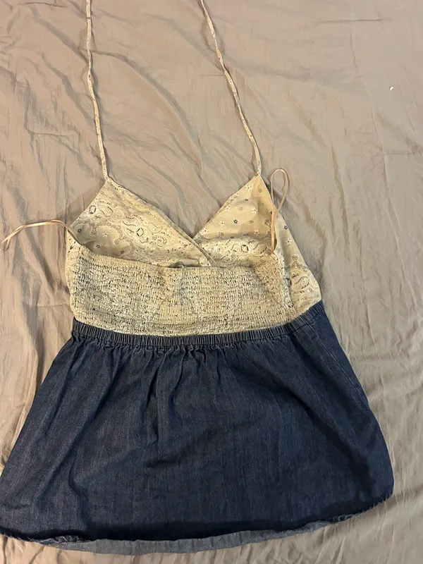 Denim top Blue Size M - Image 2