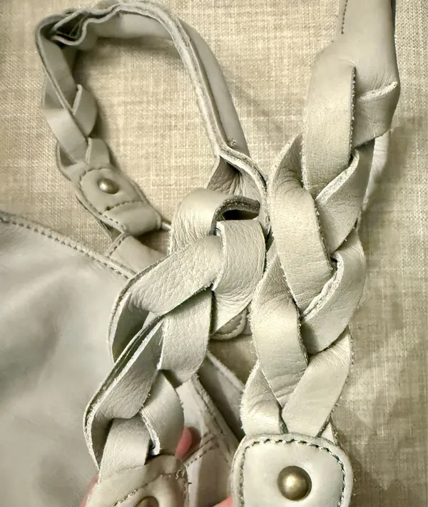 Anthropologie Lucky Penny Leather Shoulder Bag - Image 3