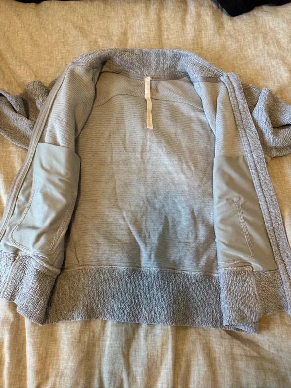 Lululemon Grey Bomber Jacket - Image 13