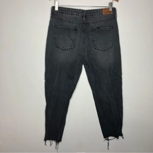 Bohme Harold distressed mom‎ jeans black size 27 - Image 8