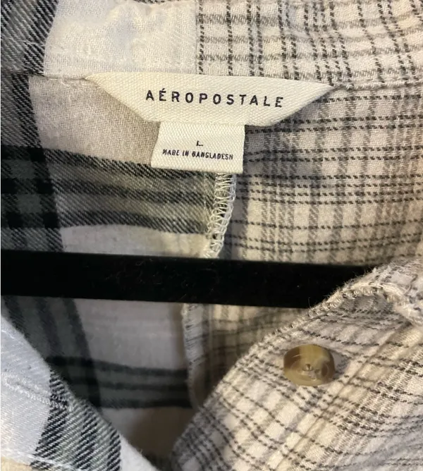 Cropped Flannel Aeropostale - Image 3
