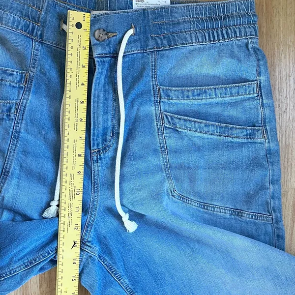 NWT Sonoma Goods For Life High Rise Wide Leg Pull On Jeans XL - Image 7