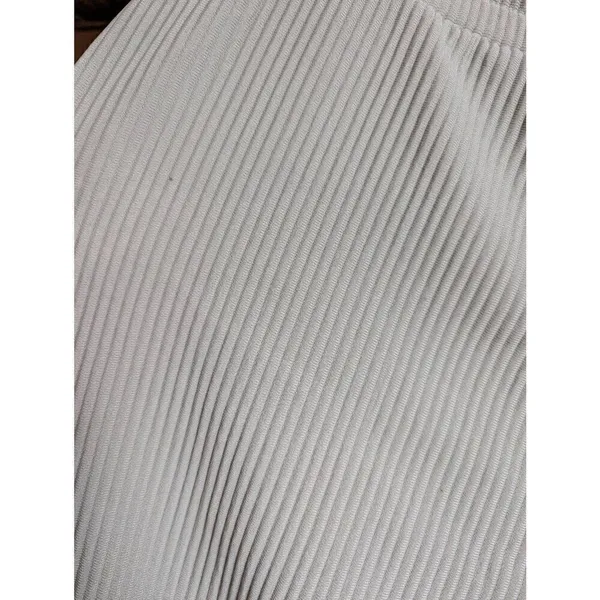 Zara ribbed straight leg pants size Large - Image 8