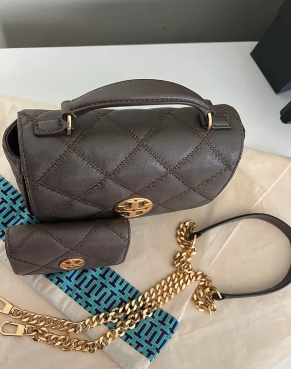 Tory Burch Top Handle Willa Crossbody Bag and Matching Wallet Set - Image 2