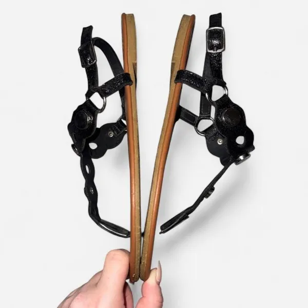 Source Unknown Unbranded Women's Black Sandals - Image 3